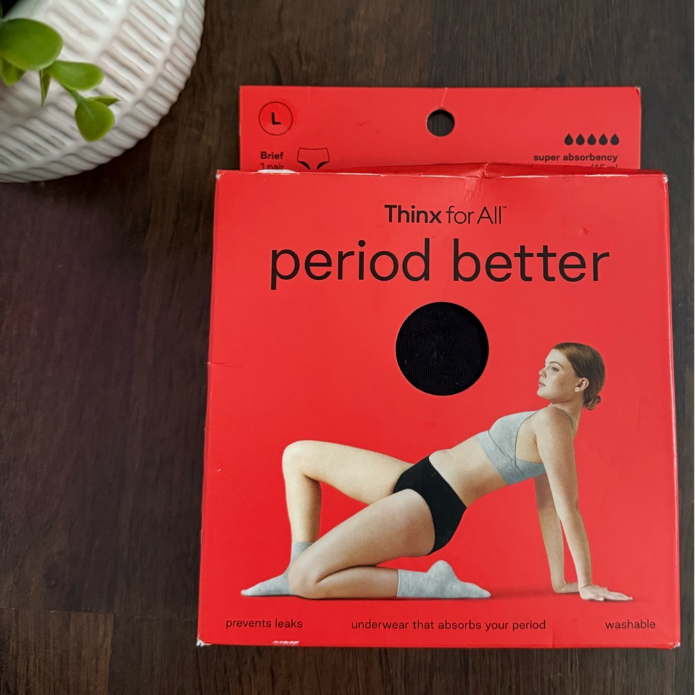 Thinx for All Black Period Briefs